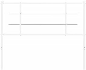 vidaXL Ανταλλακτικό κεφαλάρι Λευκό 107 εκ. Μεταλλικό