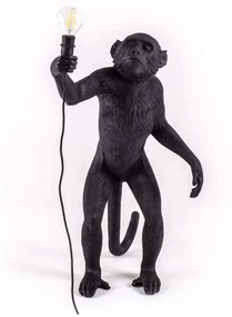 Φωτιστικό Επιτραπέζιο The Monkey 14920 46x27,5x54cm 2W E14 Black Seletti