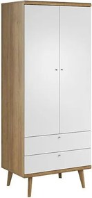 Ντουλάπα Gusto δίφυλλη - 80.00Χ56.00Χ197.00cm