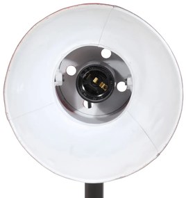 vidaXL Φωτιστικό Γραφείου 25 W Αντικέ Κόκκινο 17x17x60 εκ. Ε27