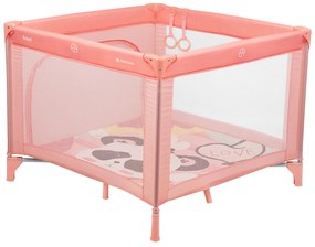 Παρκοκρέβατο (6-36 Μηνών/Έως 15kg) Kikka Boo Enjoy Pink Panda 2023