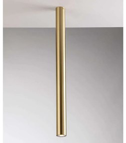 Φωτιστικό Οροφής - Πλαφονιέρα Fluke I-FLUKE-PL75 ORO 1xGU10 Φ5,5cm 75cm Gold Luce Ambiente Design Μέταλλο