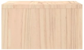 vidaXL Βάση Οθόνης 50 x 27 x 15 εκ. από Μασίφ Ξύλο Πεύκου