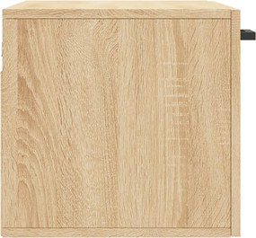 vidaXL Ντουλάπι Τοίχου Sonoma Δρυς 60x36,5x35 εκ. Επεξεργασμένο Ξύλο