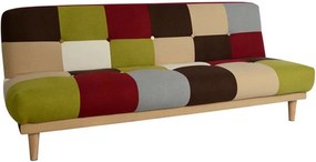 ΚΑΝΑΠΕΣ ΚΡΕΒΑΤΙ 3Θ HM3003 LEONARDO MIXED COLOR 180x80x75Υεκ.