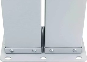 vidaXL Σκίαστρο Πλαϊνό Συρόμενο Κρεμ 100 x 1000 εκ.