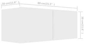 ΈΠΙΠΛΑ ΤΗΛΕΟΡΑΣΗΣ 4 ΤΕΜ. ΛΕΥΚΑ 80 X 30 X 30 ΕΚ. ΑΠΟ ΜΟΡΙΟΣΑΝΙΔΑ 3074451