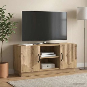 vidaXL Ντουλάπι TV 102 x 34,5 x 47 εκ Artisan Δρυς Επεξεργασμένο Ξύλο