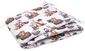 Πάντα Κούνιας Τζούλιαν White-Multi Viopros 40x165cm 100% Cotton