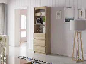 Βιβλιοθήκη Rack 3D-Fusiko - 60.00Χ35.00Χ180.00cm