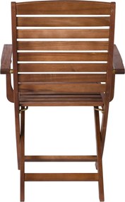 SPOT Πολυθρόνα Πτυσσόμενη Ξύλο Acacia   2τμχ