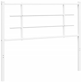 vidaXL Ανταλλακτικό κεφαλάρι Λευκό 107 εκ. Μεταλλικό