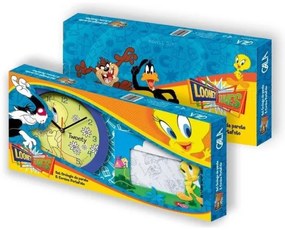 Σετ Ρολόι Τοίχου & Κορνίζα Tweety H239 Ango Dalber-H239-Μπλε H239