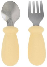 Κουτάλι + Πιρούνι (Σετ) Tutete Yellow 61-84080