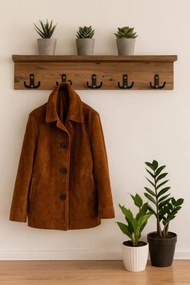Stewehome Κρεμάστρα τοίχου από MDF 70x18x18 cm