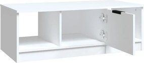 vidaXL Τραπεζάκι Σαλονιού Λευκό 102 x 50 x 36 εκ. Επεξεργασμένο Ξύλο