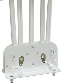 vidaXL Αδιάφανο σκίαστρο μπαλκονιού 240 x 160 εκ Πολυεστέρας
