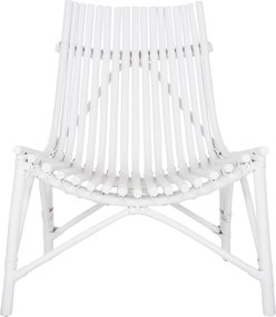 ΚΑΡΕΚΛΑ ΕΞΩΤ.ΧΩΡΟΥ CELLION HM9812.03 ΡΑΒΔΟΙ RATTAN ΣΕ ΛΕΥΚΟ ΧΡΩΜΑ 76x72x83Υεκ.
