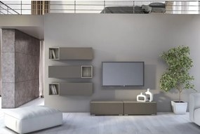 Σύνθεση σαλονιού "SMART 7C" σε χρώμα σταχτί-λευκό