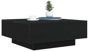 vidaXL Τραπεζάκι Σαλονιού Μαύρη δρυς 80 x 80 x 31 cm