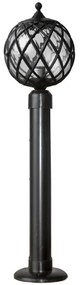Κολονάκι επιδαπέδιο φωτιστικό μαύρο Helios 530 LP-530EB 2 μεγέθη Heronia-10-0162-Μαύρο 10-0162