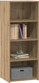 vidaXL Highboard Artisan Δρυς 50 x 41 x 124 εκ. Επεξεργασμένο Ξύλο