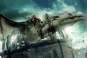 XXL Αφίσα Harry Potter - Dragon ironbelly, (120 x 80 cm)