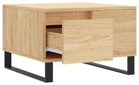 vidaXL Τραπεζάκι Σαλονιού Sonoma Δρυς 55x55x36,5εκ. Επεξεργασμένο Ξύλο