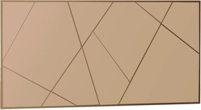 Καθρέπτης Τοίχου Μπρούτζος OREZO 60x2,2x120