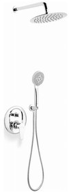 Σετ Μπαταρίας Εντοιχισμού Algeo BAG7P-SET1-S Chrome Ferro Μέταλλο, Κεραμικό