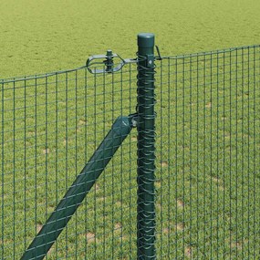 vidaXL Συρματόπλεγμα με ακίδες 25 x 1,2 μ Χάλυβας με επικάλυψη PVC
