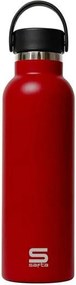 Μπουκάλι νερού Safta Rojo Κόκκινο Σιλικόνη Ανοξείδωτο ατσάλι