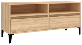 vidaXL Έπιπλο Τηλεόρασης Sonoma Δρυς 100 x 34,5 x 44,5 εκ. Επεξ. Ξύλο