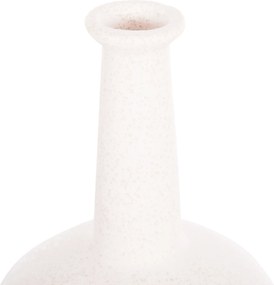 ΕΠΙΤΡΑΠΕΖΙΟ ΚΕΡΑΜΙΚΟ ΔΙΑΚΟΣΜΗΤΙΚΟ ELENDIL HM4593.01 ΥΠΟΛΕΥΚΟ ΚΡΥΣΤΑΛΛΙΚΟ Φ15x25Υεκ