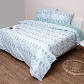 Παπλωματοθήκη Υπέρδιπλη (Σετ 220x240) Viopros Fresh Λάρα