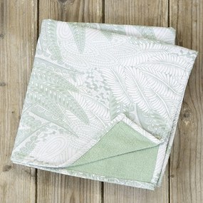 Πετσέτα Θαλάσσης Δύο Όψεων Aissa Green Nima Beach 90x150cm 100% Cotton