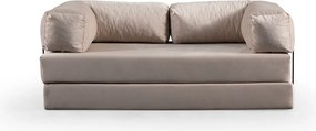 2-Seat Sofa-Bed Via Con - Cream Cream