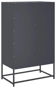 vidaXL Ντουλάπι Ανθρακί 68x39x111,5 εκ. από Χάλυβα