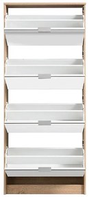 Παπουτσοθήκη Hugo 24 με Καθρέπτη Sonoma 67x28x155 εκ. 67x28x155 εκ.