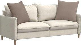 vidaXL Μαξιλάρι Καναπέ 2 pcs Taupe 60 x 60 cm ύφασμα