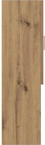 vidaXL Ντουλάπι Πλυντηρίου τεχνίτης Δρυς 70,5 x 25,5 x 90 εκ.