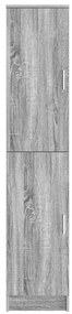 vidaXL Ψηλό Ντουλάπι Γκρι sonoma 35 x 39 x 168 εκ Επεξεργασμένο ξύλο