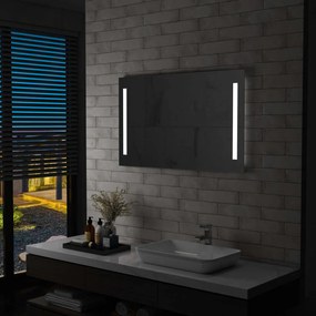 Καθρέφτης Μπάνιου Τοίχου με LED 100 x 60 εκ.