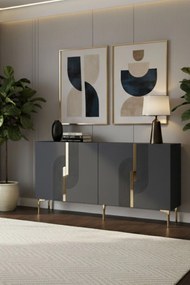 Console Meyra 150 - Anthracite, Gold Anthracite
Gold