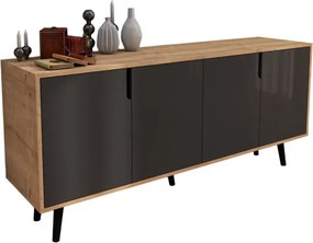 Stewehome μοντέρνα κονσόλα σαλονιού 180x45x80 cm