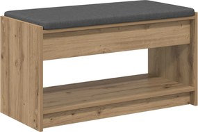 vidaXL Παγκάκι Χαλωρίου Τεχνίτικη Δρυς 83 x 38 x 45 εκ