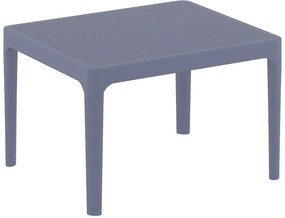 ΤΡΑΠΕΖΙ ΠΟΛ/ΝΙΟΥ 50Χ60Χ40εκ. DARK GREY