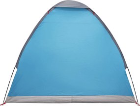 vidaXL Σκηνή Camping 2 ατόμων Μπλε 185T Πολυεστέρας με επικάλυψη PU