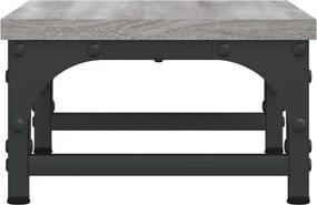 vidaXL Βάση Οθόνης Γκρι Sonoma 37x23x14 εκ. από Επεξεργασμένο Ξύλο