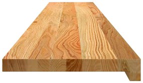 vidaXL Περβάζια παραθύρων 2 τεμ. Αν. Καφέ 140x30x2εκ. Μασίφ Ξύλο Δρυός